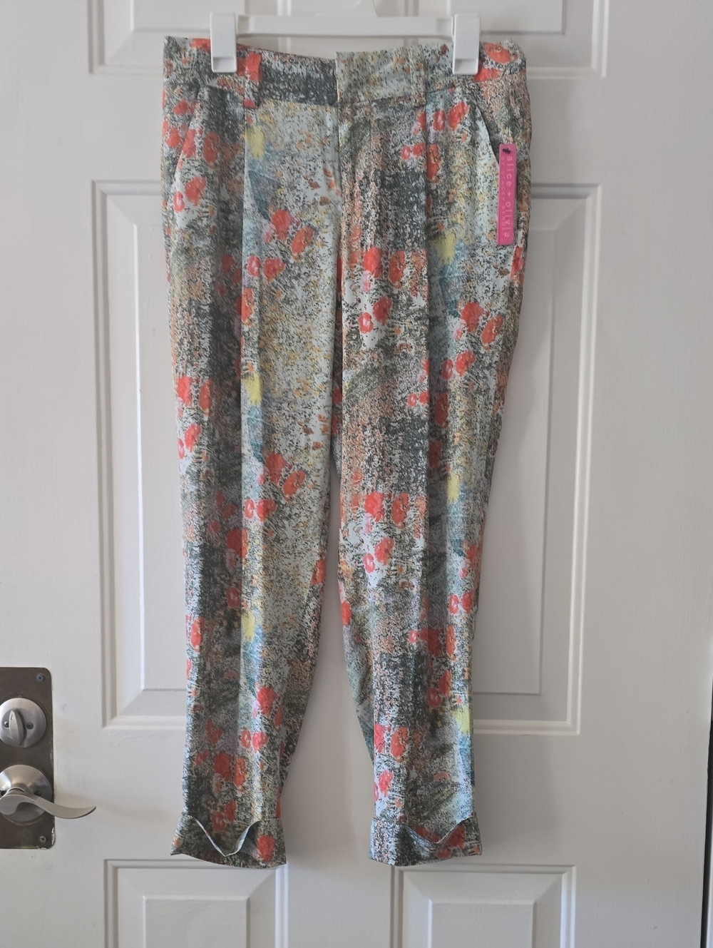 NWT Alice + Olivia Size 6 Splatter Paint Print Abstract